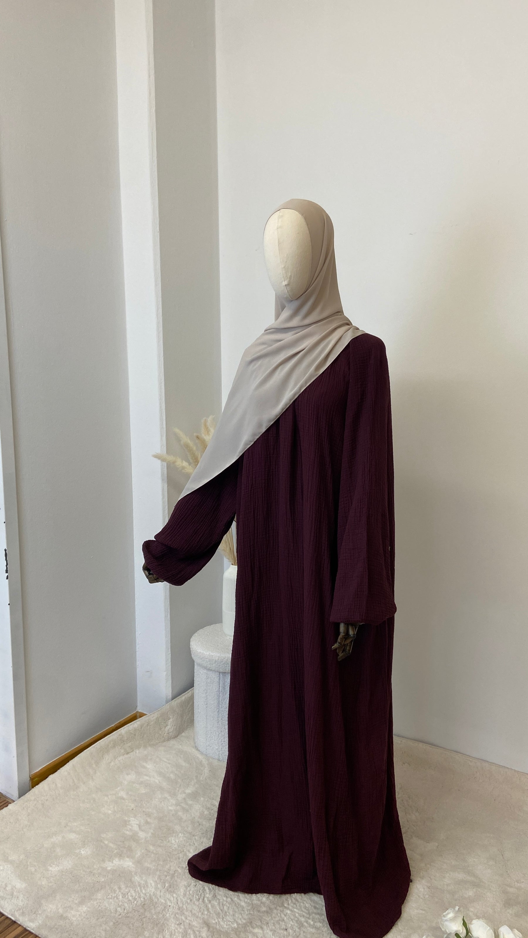 Musselin Abaya Lina