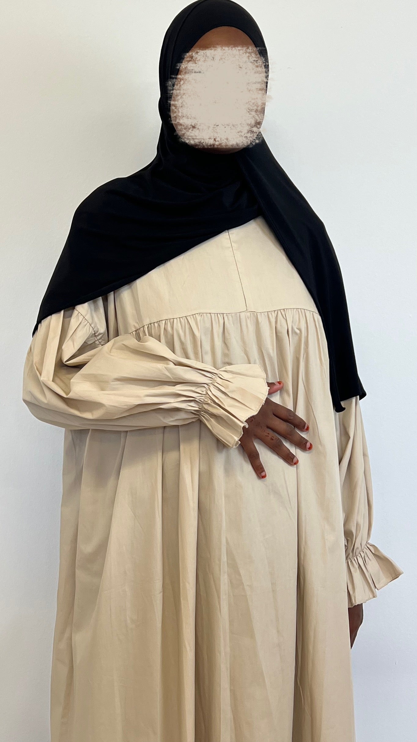 Cotton Abaya „Elegante“ aus Baumwolle