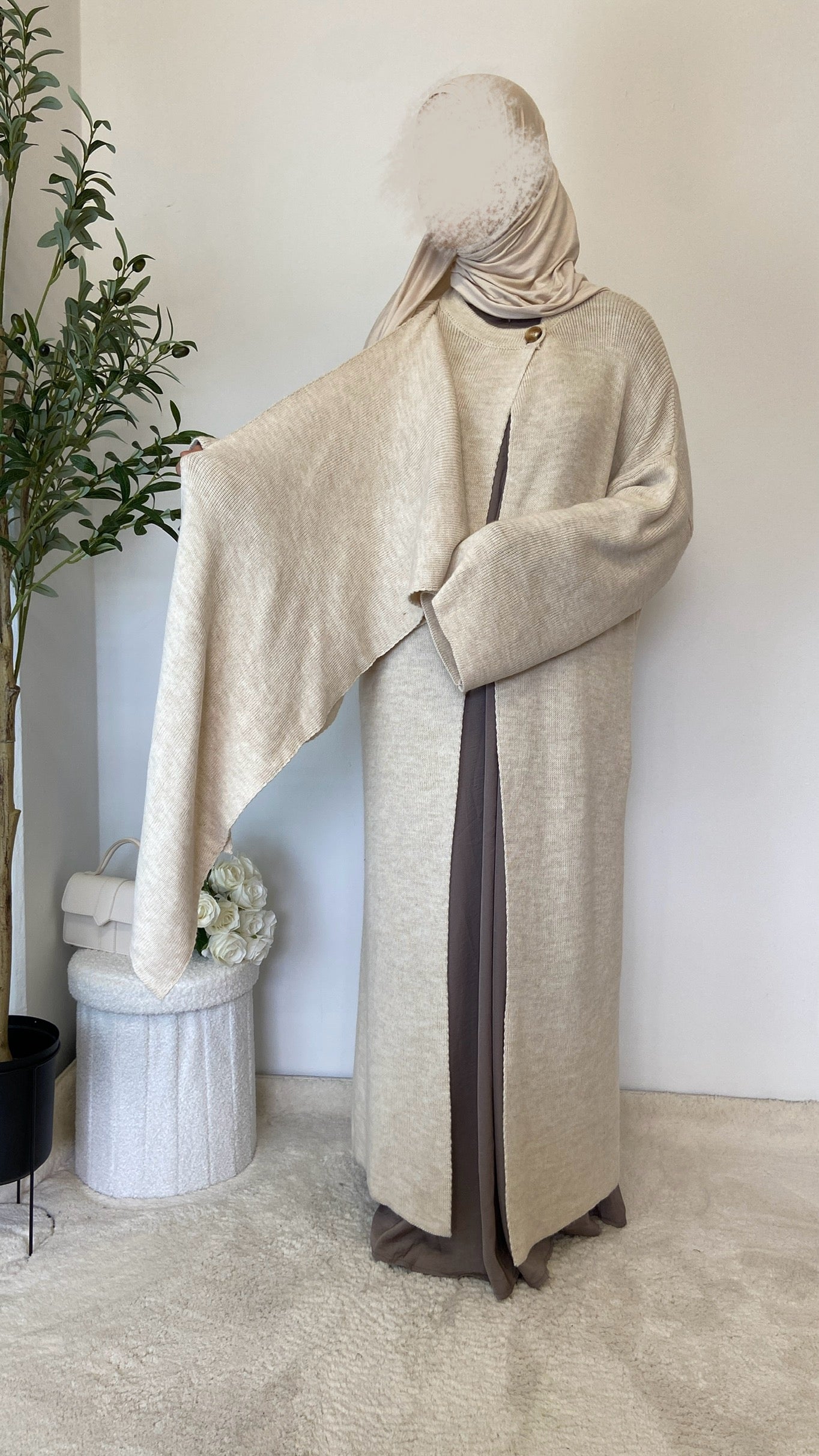 Maxi Strickjacke Montecarlo