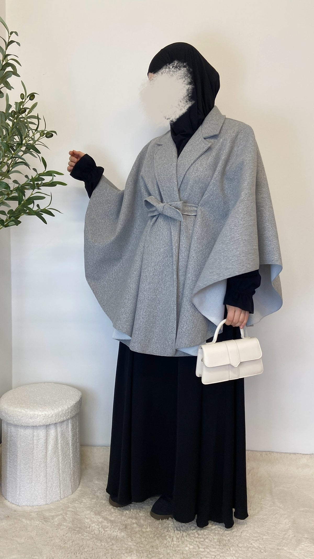 Eleganter Poncho