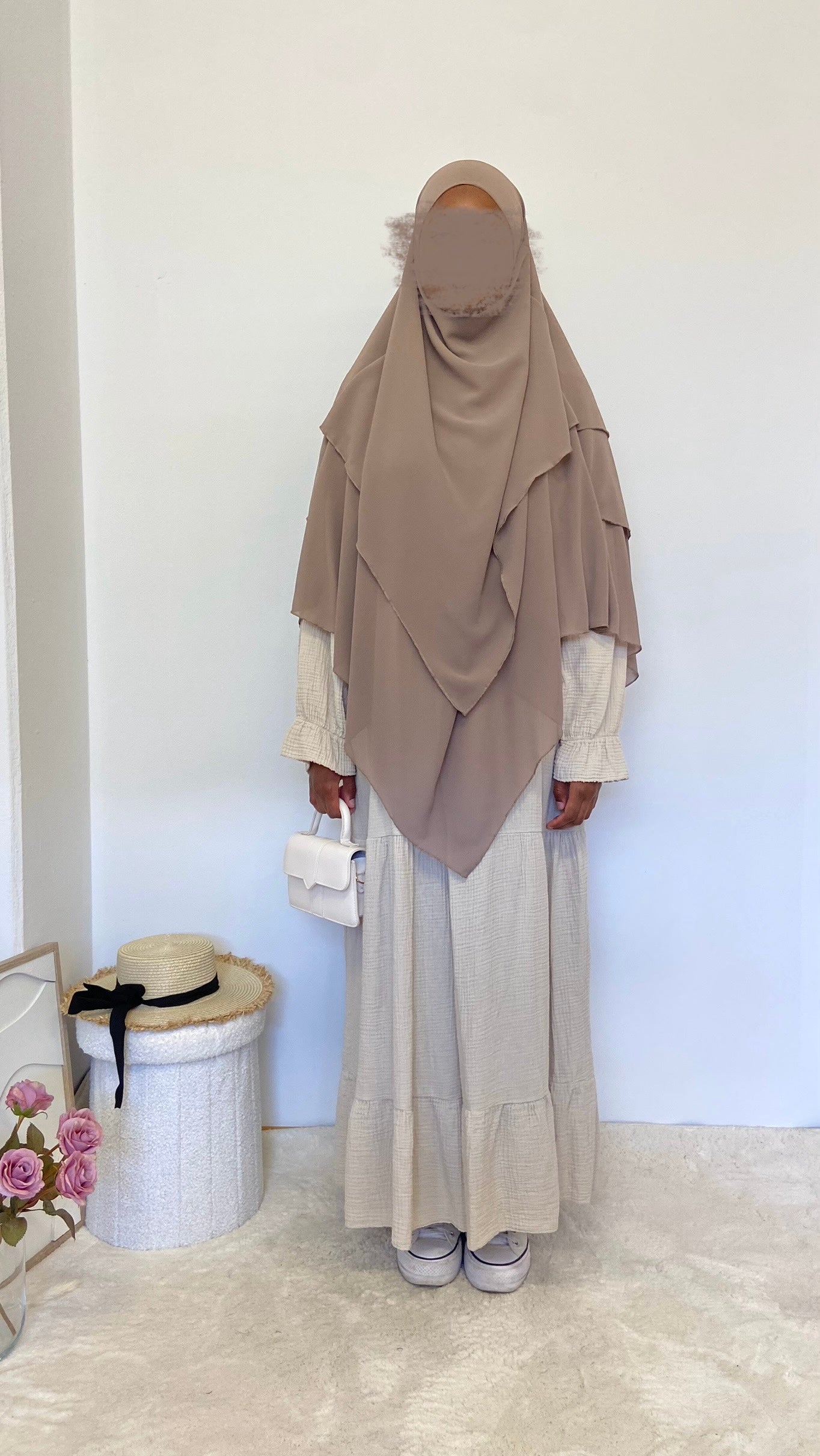 Musselin Stufenkleid