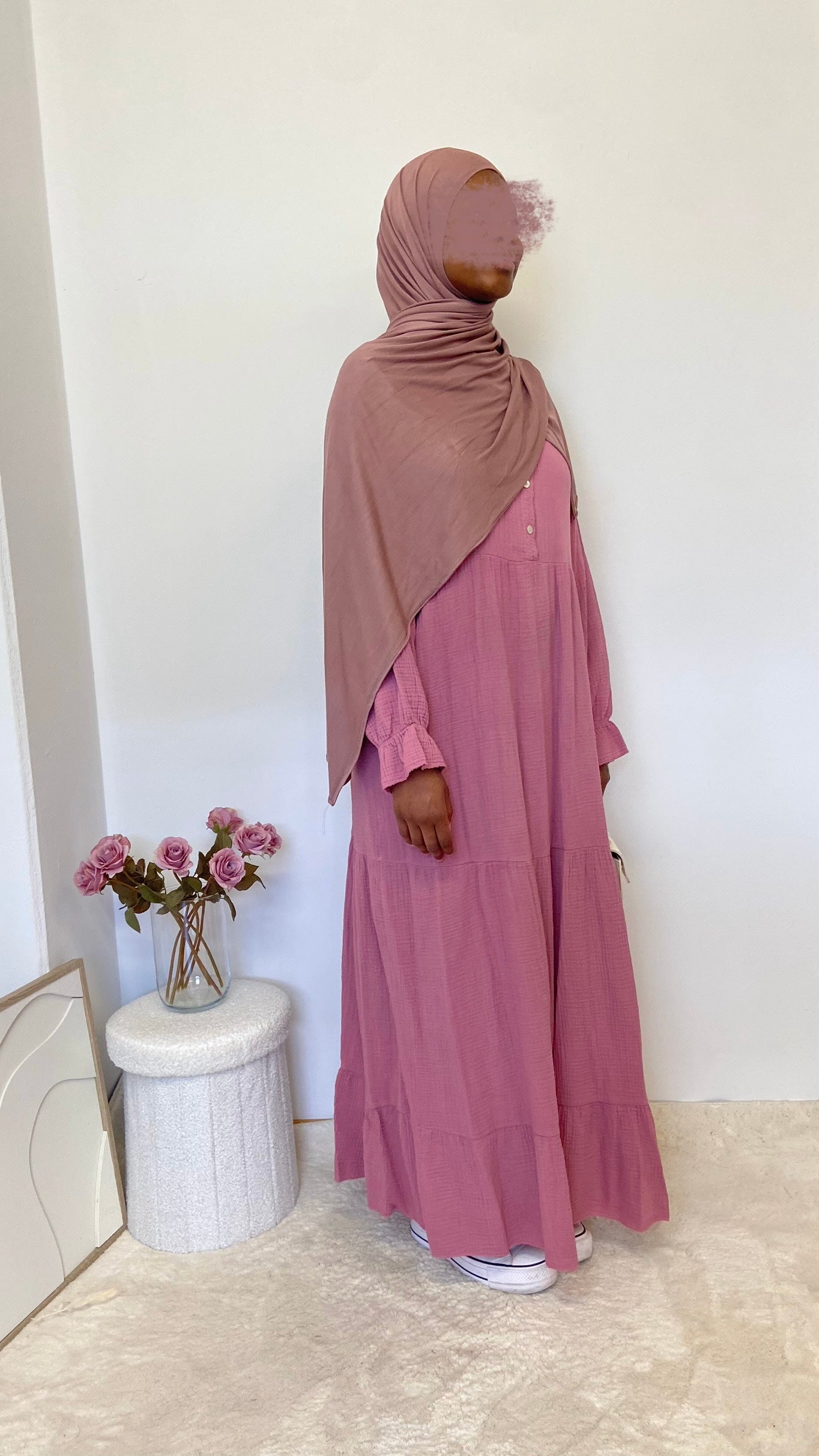 Musselin Stufenkleid