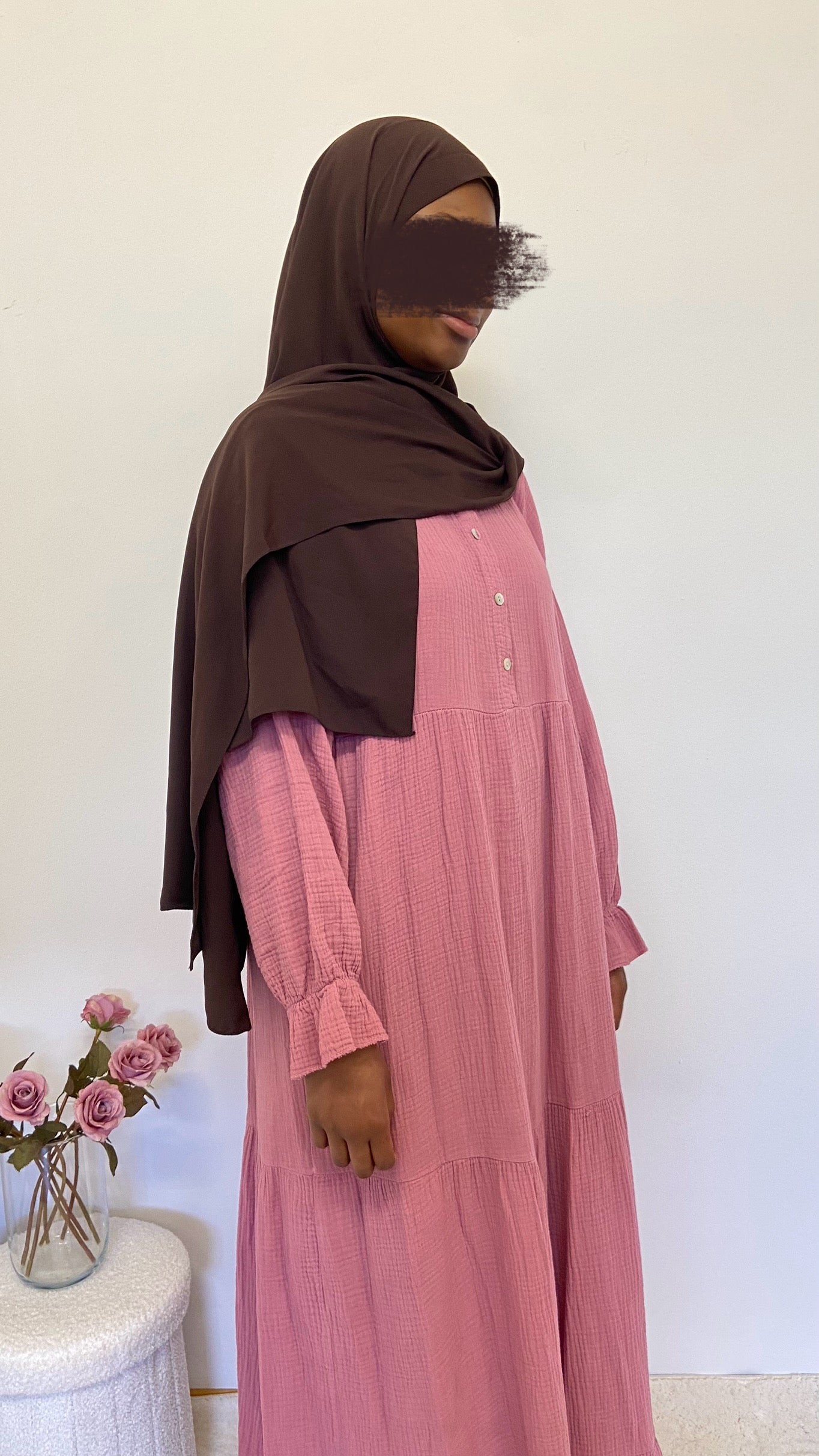 Musselin Stufenkleid