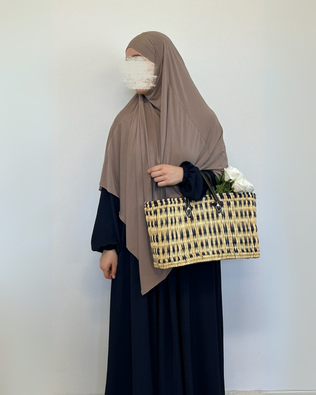 Wer unseren Jersey Khimar einmal trägt, will nie wieder etwas anderes