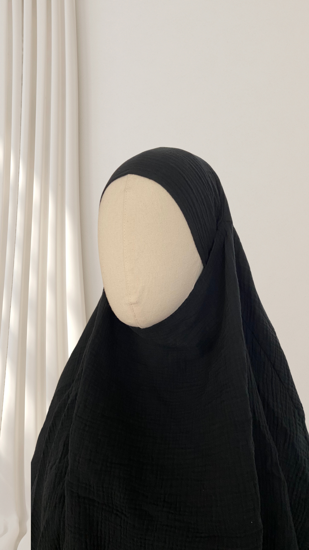 Musselin Khimar aus Baumwolle