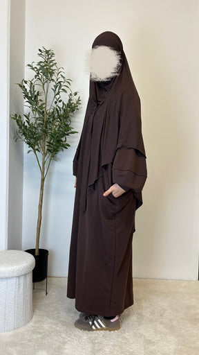 Sweatkleid mit Seitentaschen