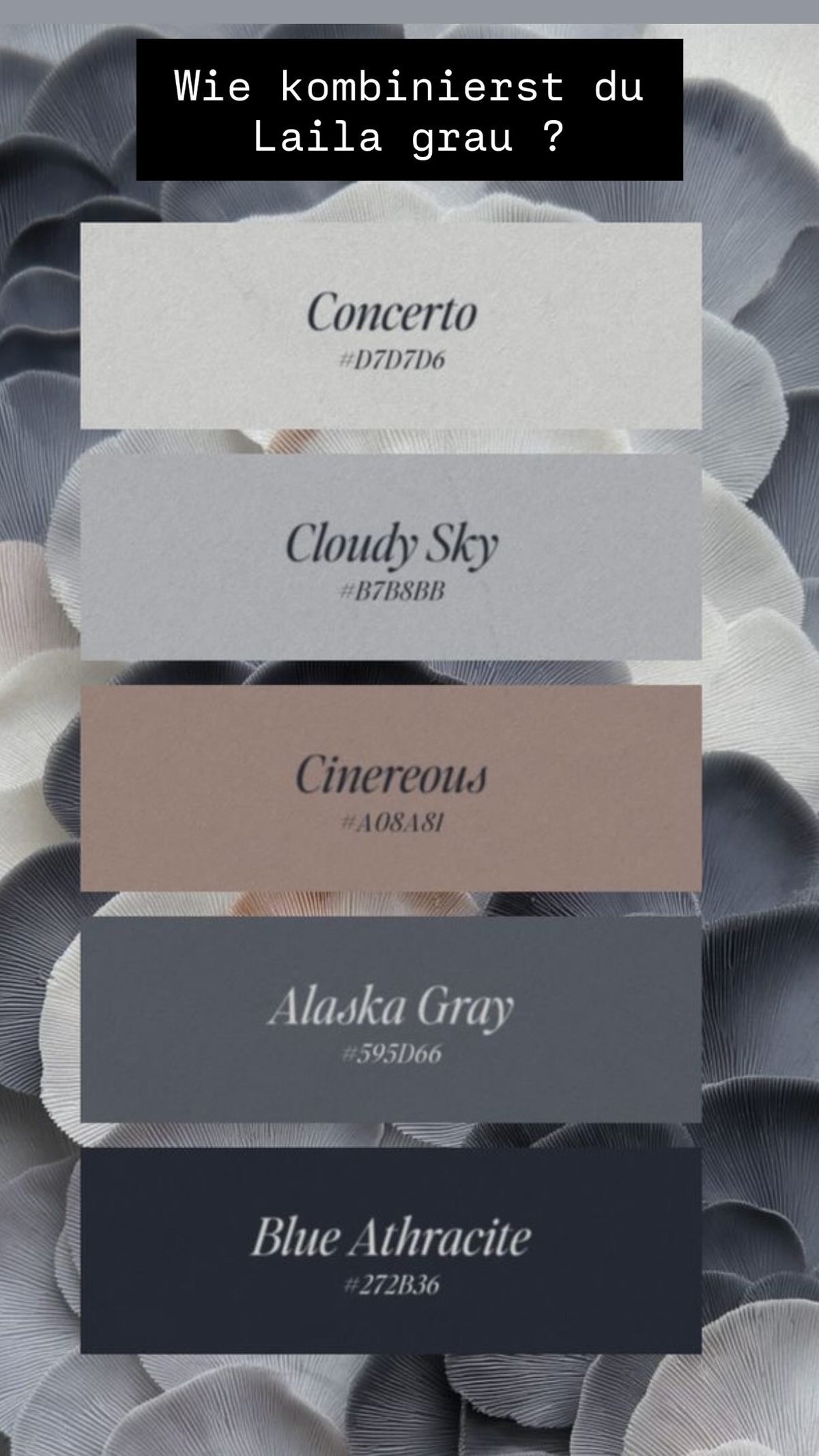 Abaya Laila - Granitgrau