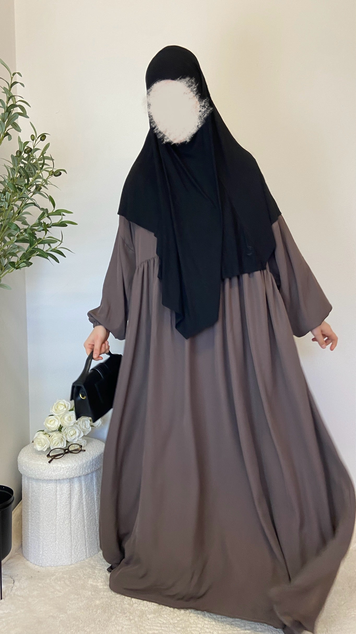 Abaya Laila - Light Braun