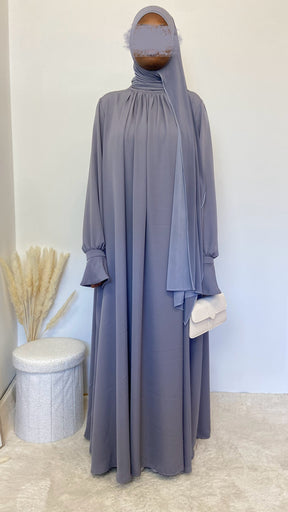 Abaya Sultana - Silk Sky