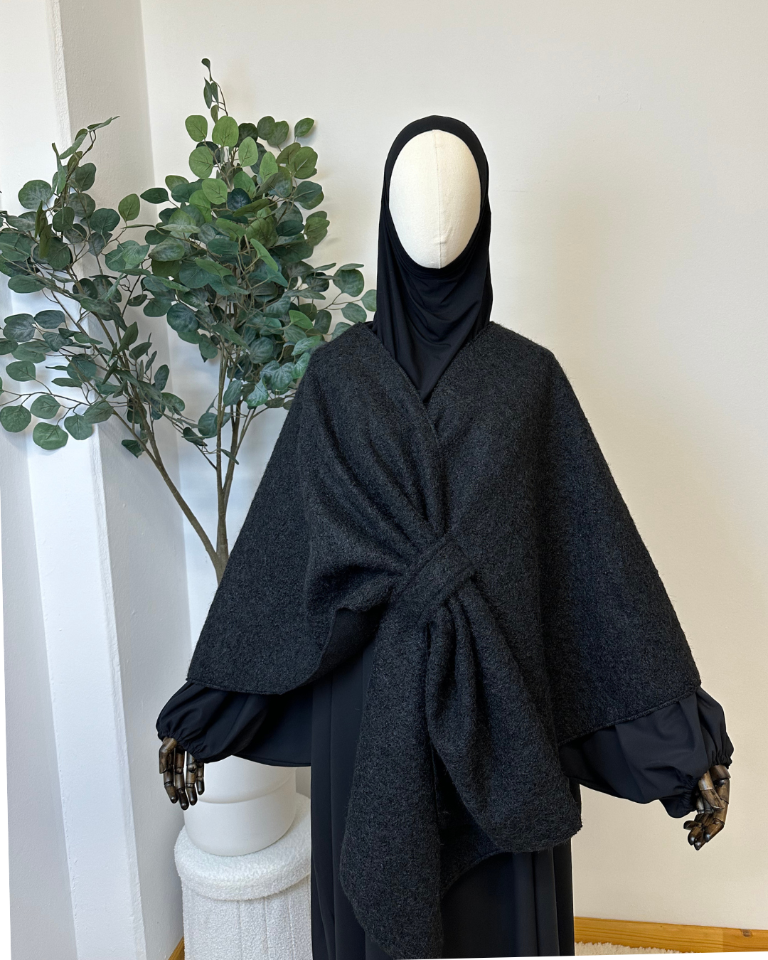 Poncho zum Binden