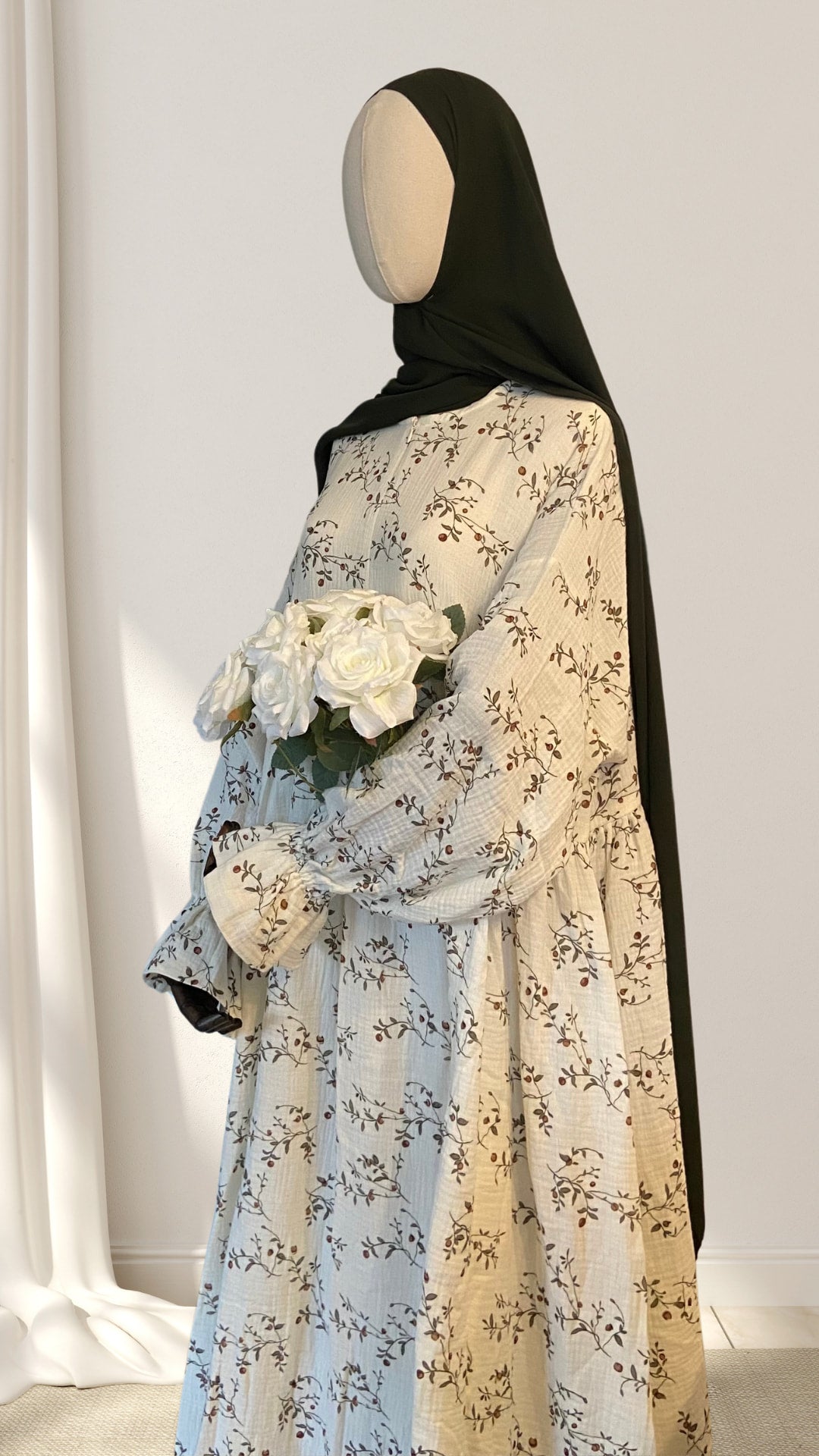 Musselin Kleid Warda Olives