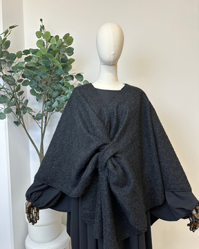 Poncho zum Binden