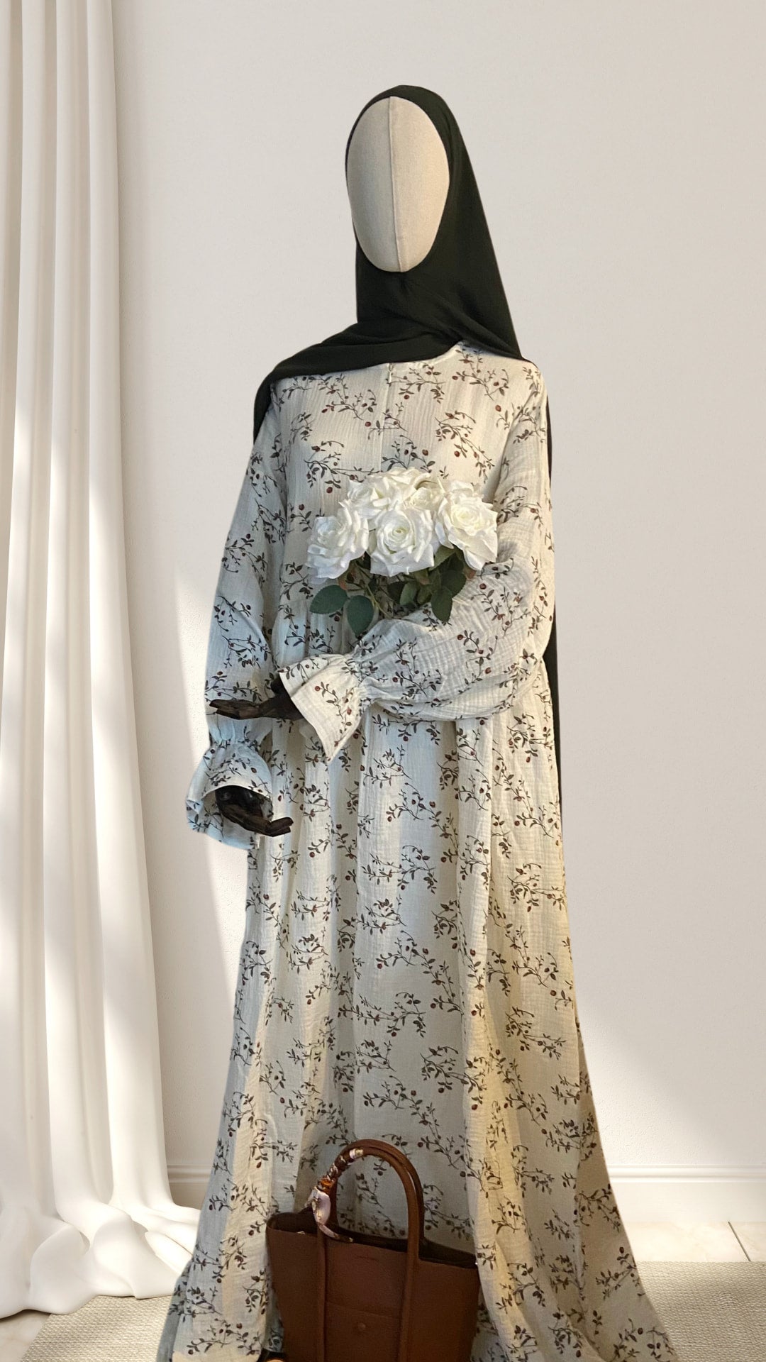 Musselin Kleid Warda Olives