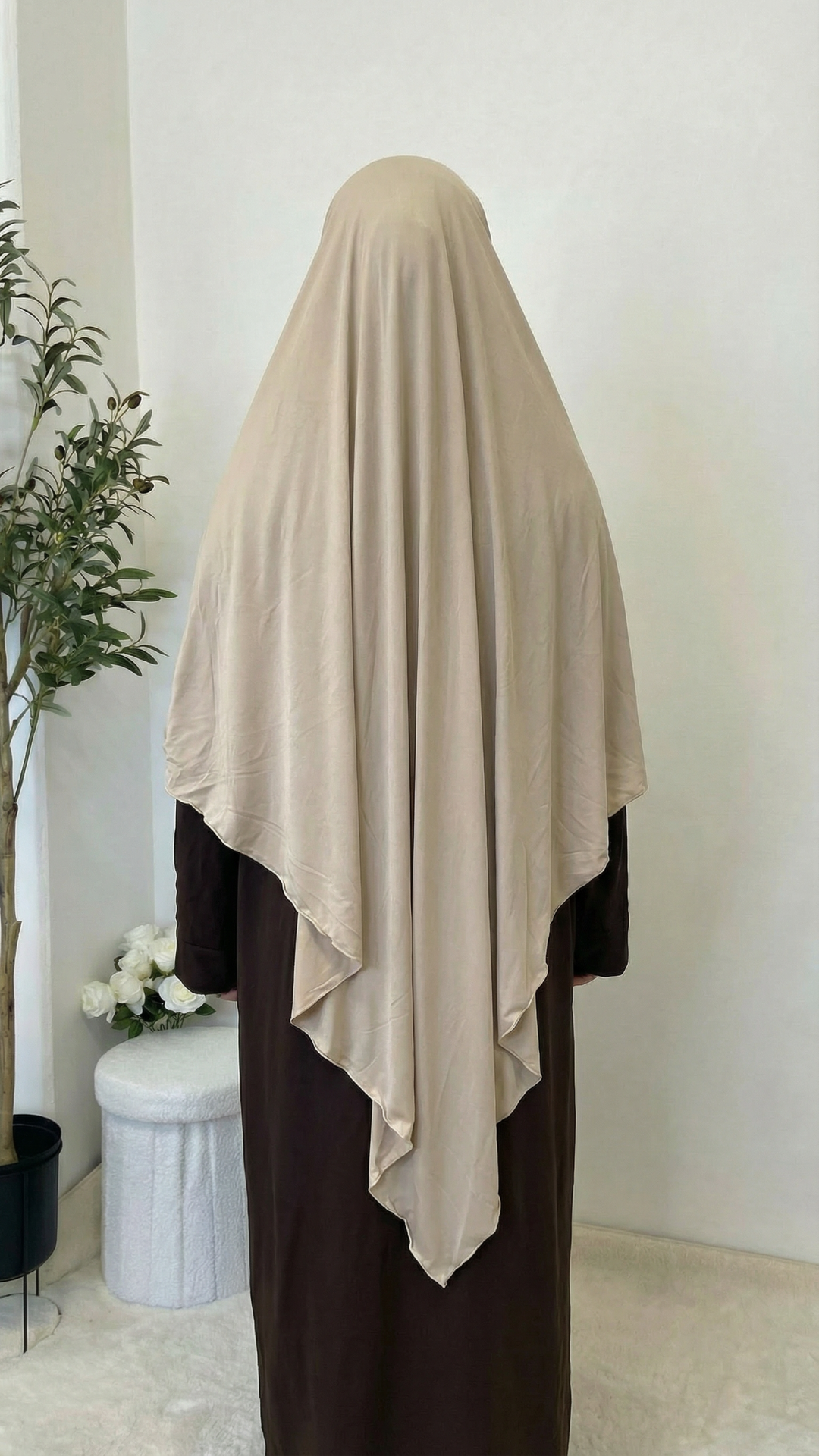 Jersey Maxi Khimar - alle Farben