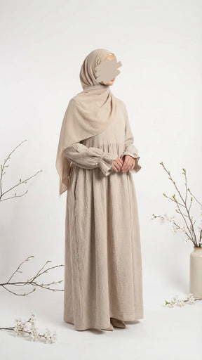 Classy Musselin Abaya