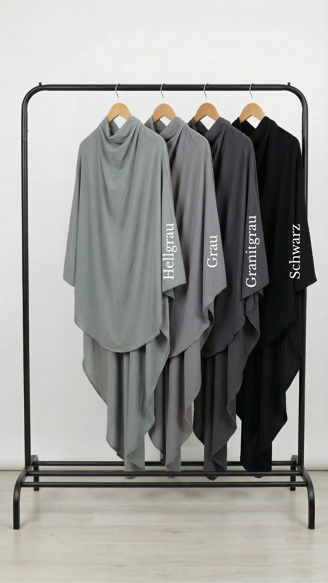 Jersey Maxi Khimar - alle Farben