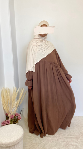 Classy Musselin Abaya