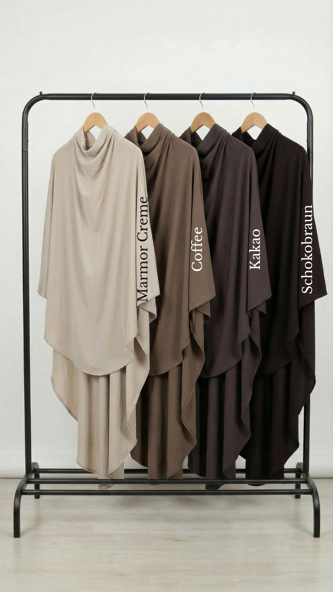 Jersey Maxi Khimar - alle Farben