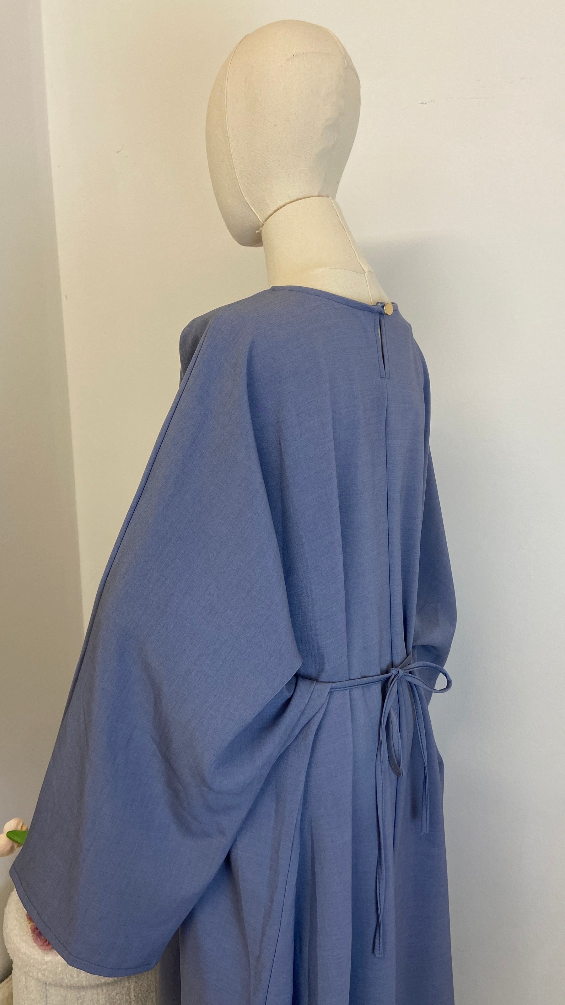 Farascha Abaya in Leinenoptik