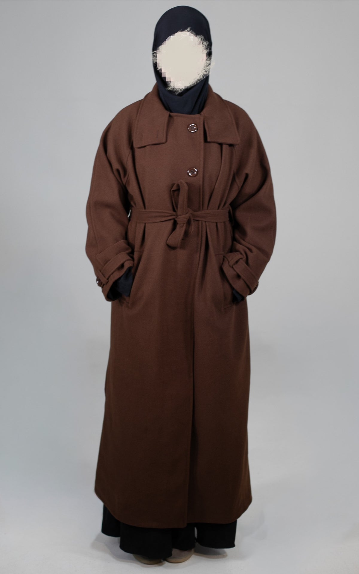 Mantel Celine mit Stehkragen