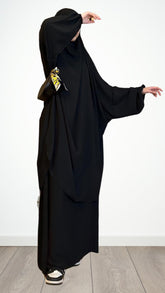 Maria Jilbab 2-Teiler Schwarz