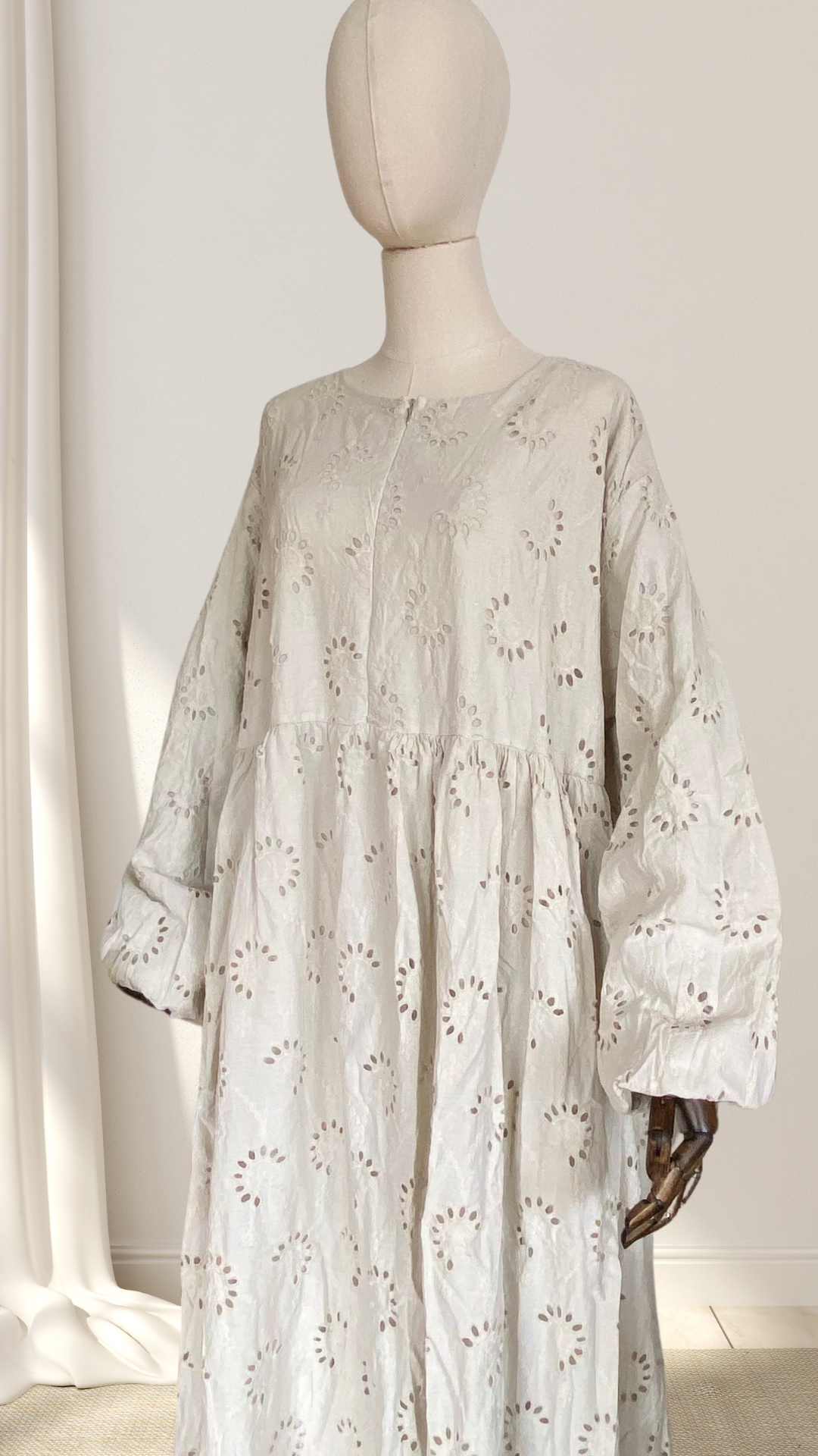 Oversize Baumwollkleid Layali