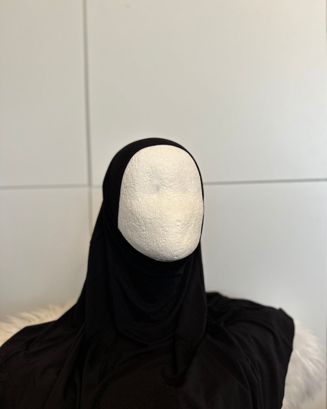 Mini Khimar - Schwarz