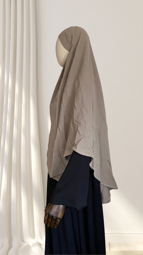 Musselin Khimar aus Baumwolle
