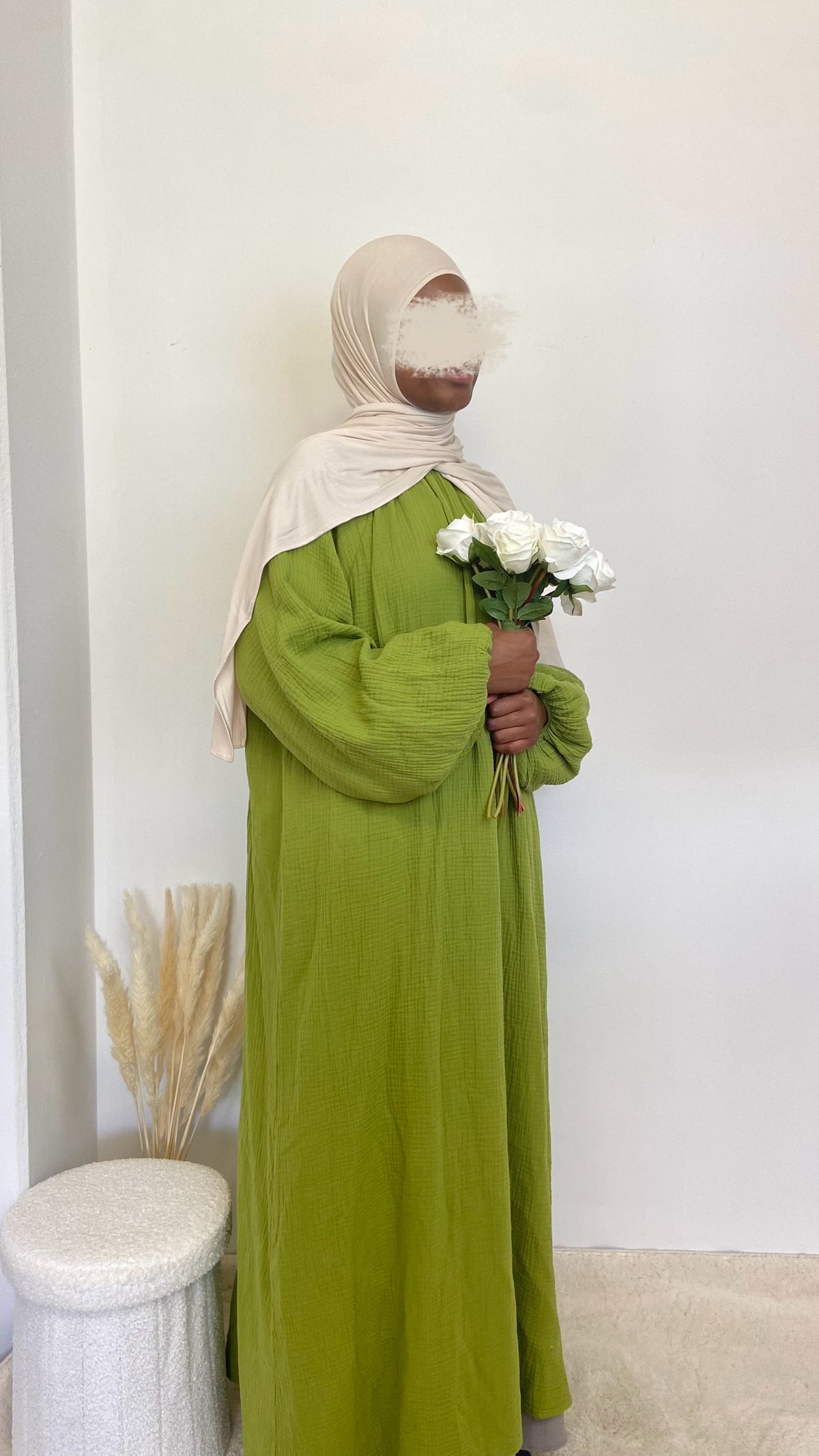 Classy Musselin Abaya Lina