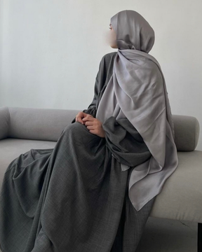 Leinen Abaya