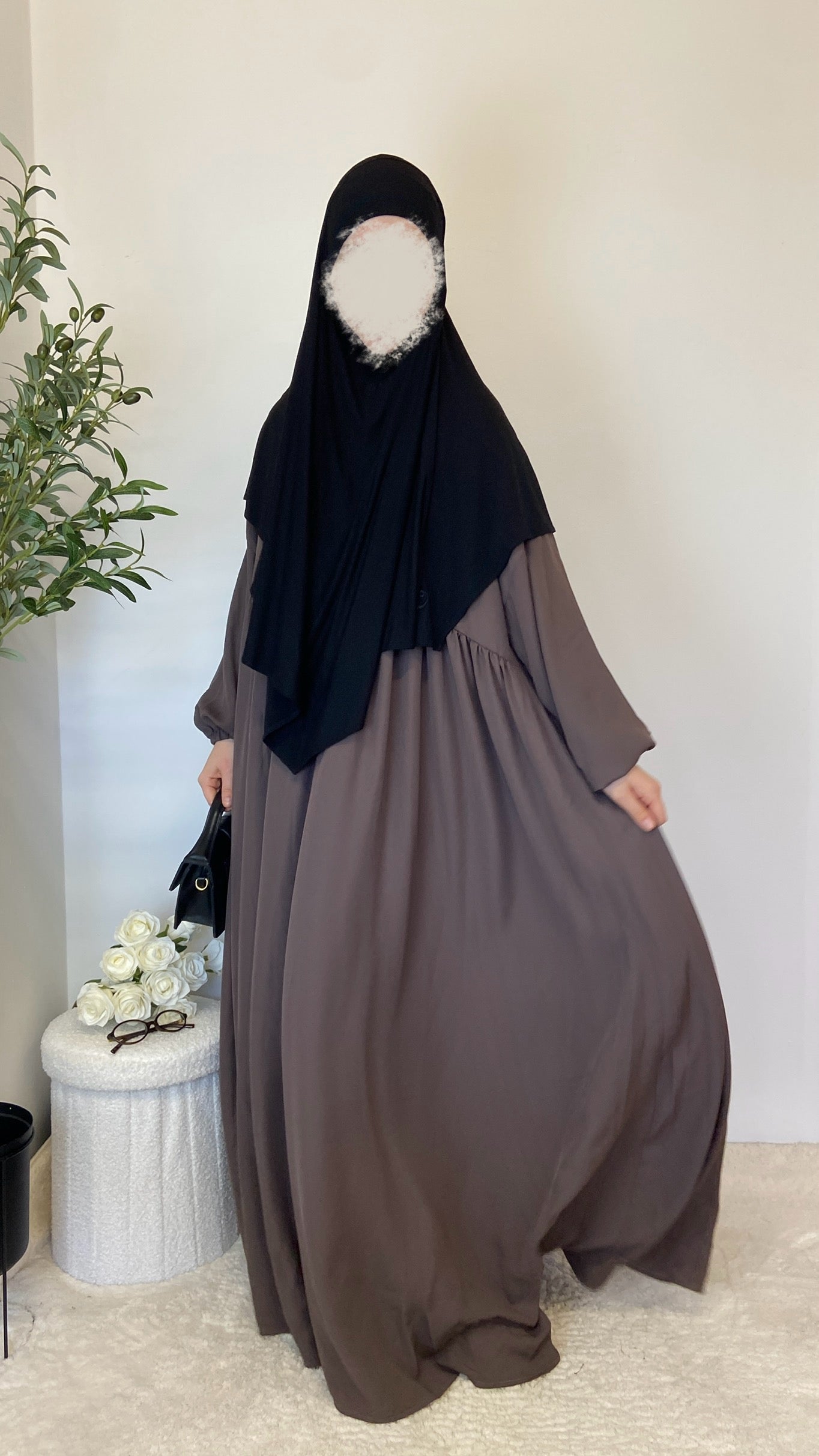 Abaya Laila - Light Braun