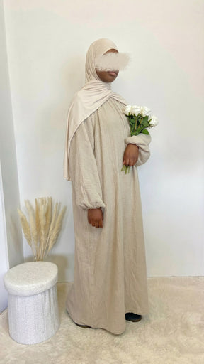 Classy Musselin Abaya Lina