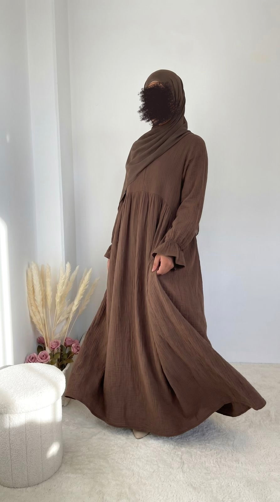 Classy Musselin Abaya