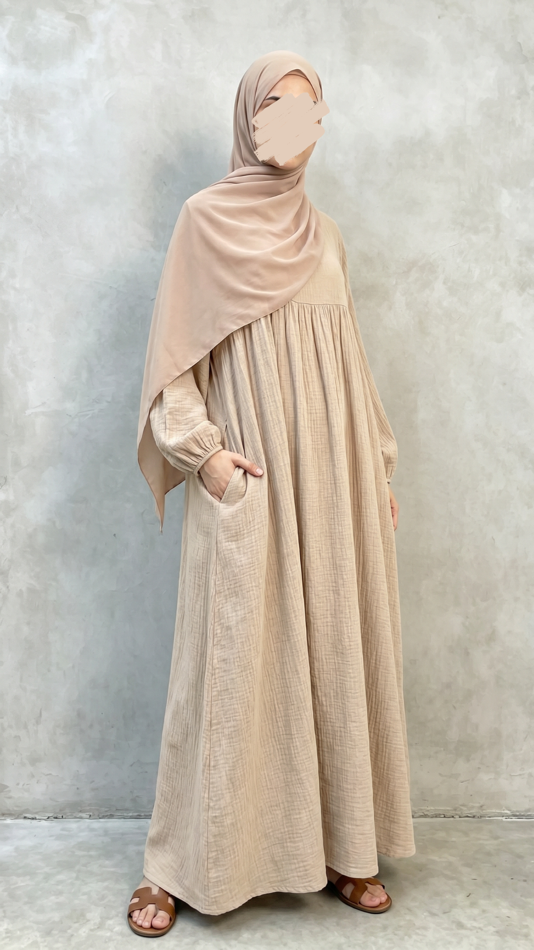 Musselin Abaya Diana