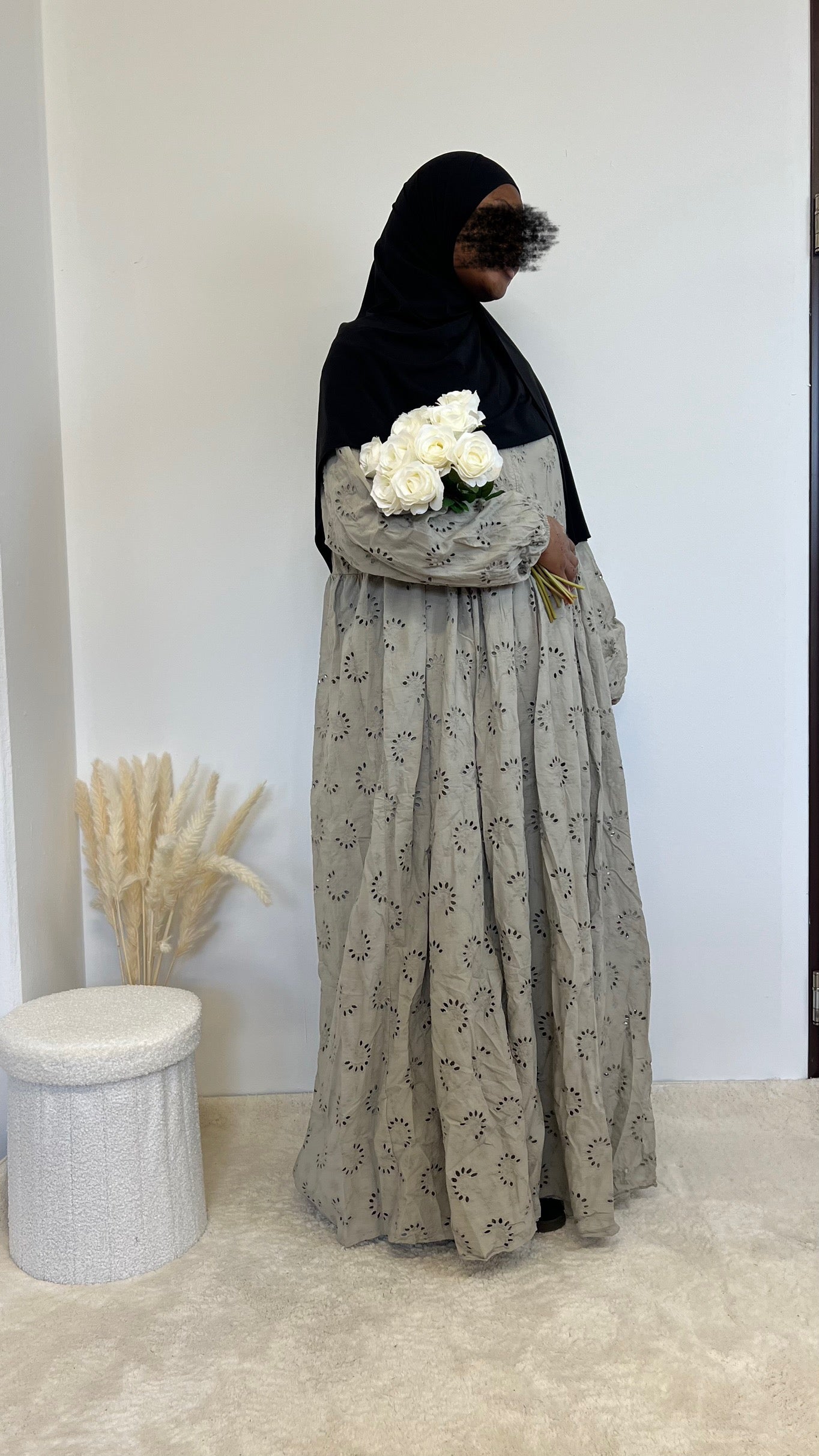 Oversize Baumwollkleid Layali