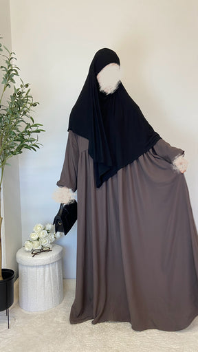 Abaya Laila - Light Braun