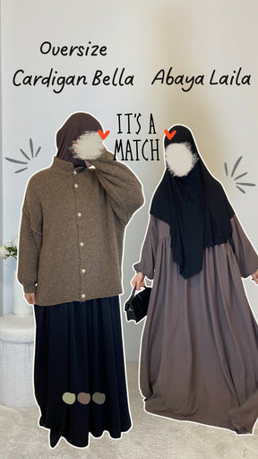 Abaya Laila - Light Braun