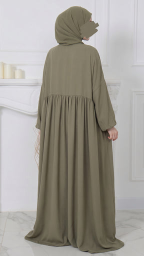 Abaya Halima - Pistaziengrün