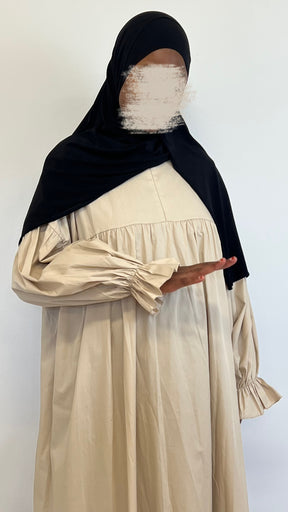 Cotton Abaya „Elegante“ aus Baumwolle