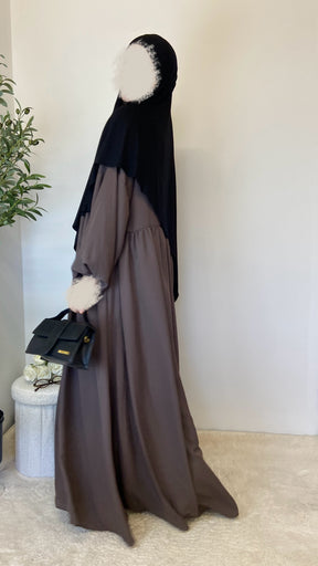 Abaya Laila - Light Braun