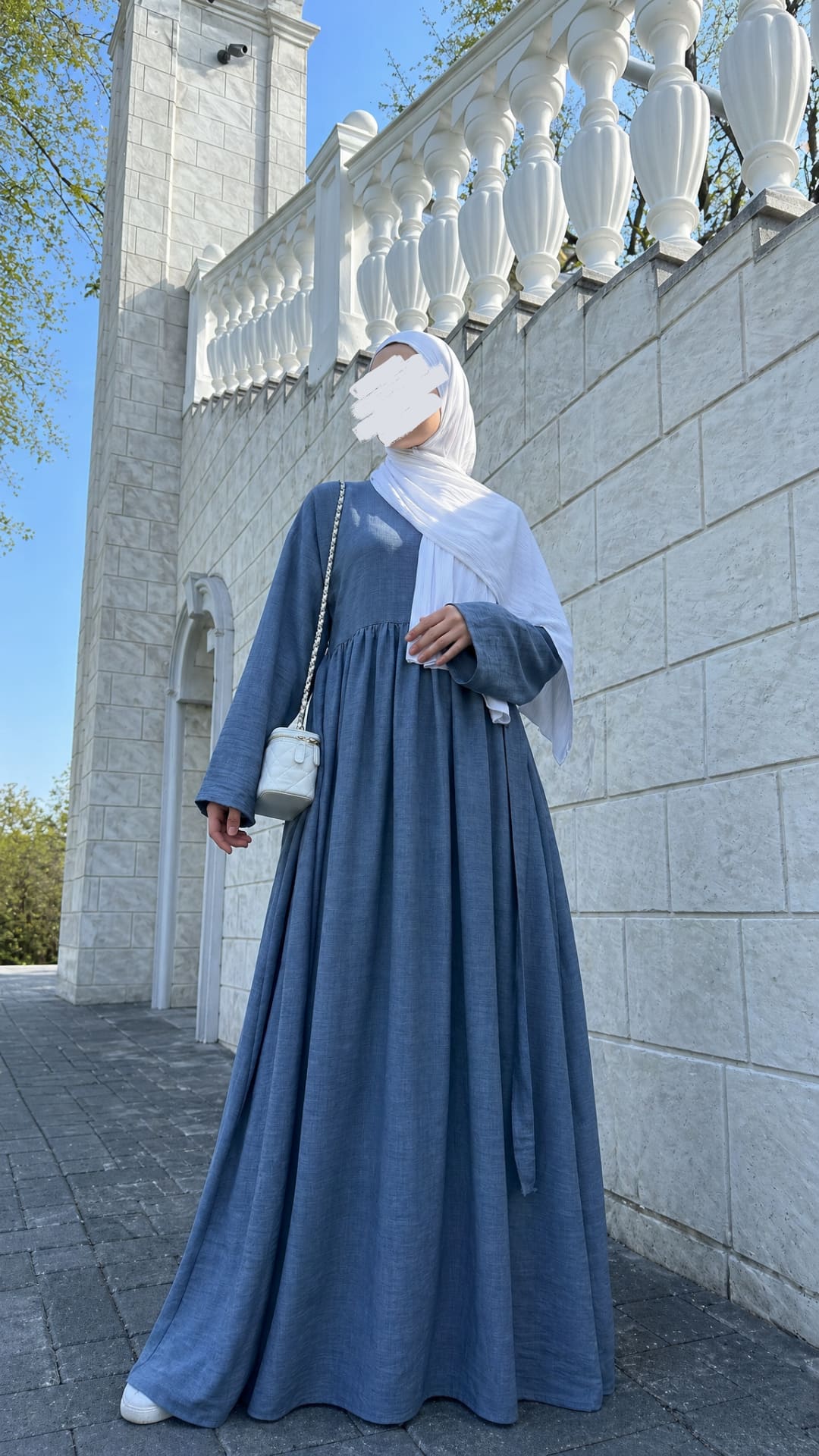 Jeansoptik Kleid - Amina