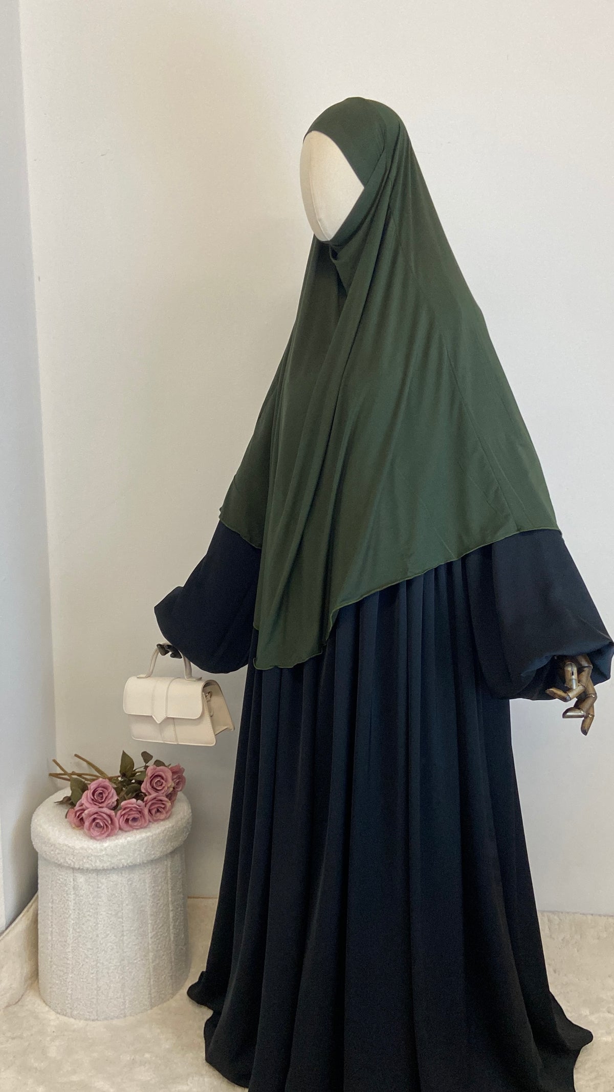 Jersey Maxi Khimar - alle Farben