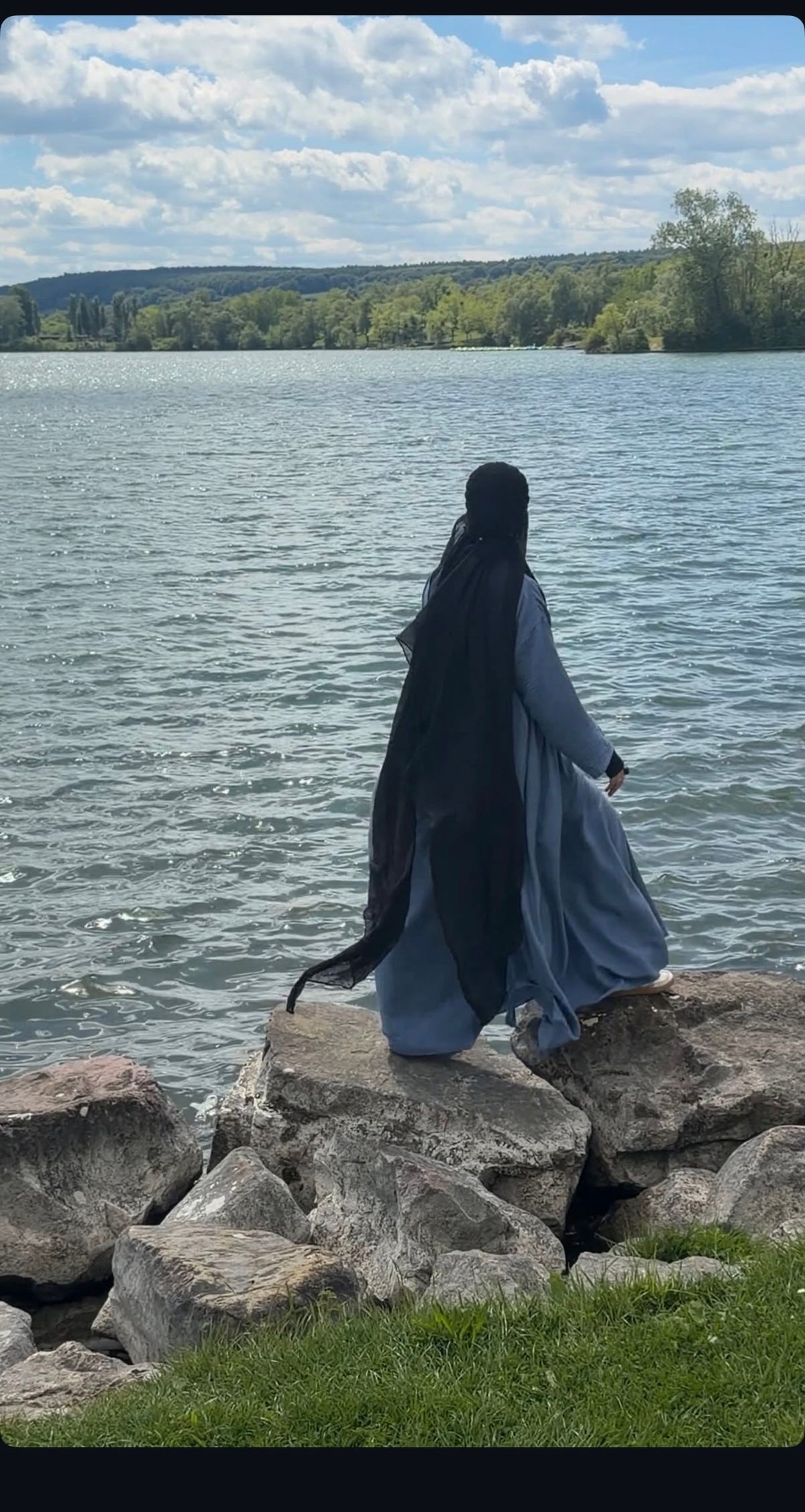 Jeansoptik Kleid - Amina