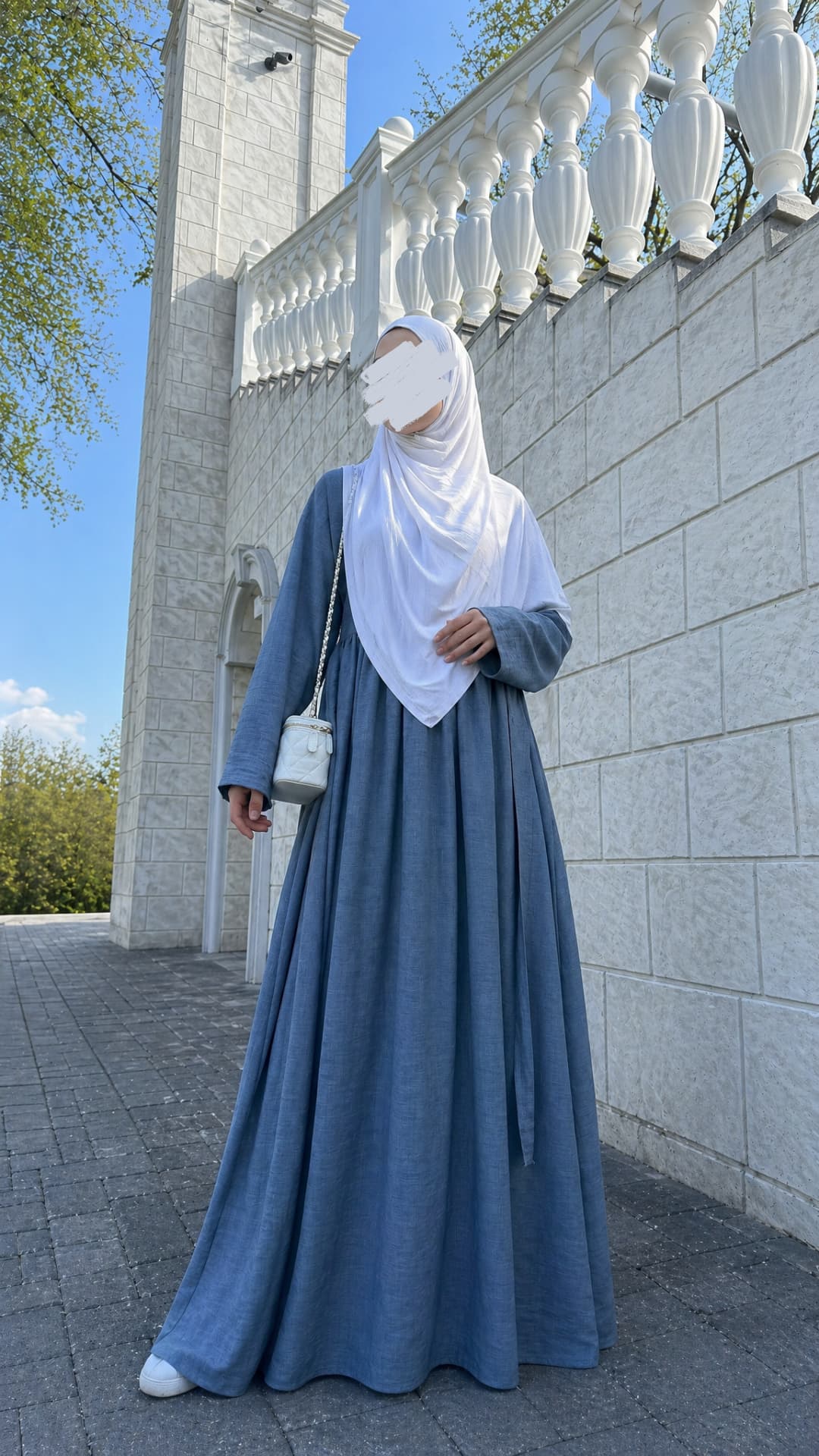 Jeansoptik Kleid - Amina