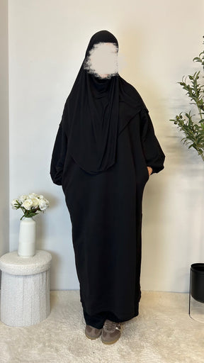 Sweatkleid mit Seitentaschen