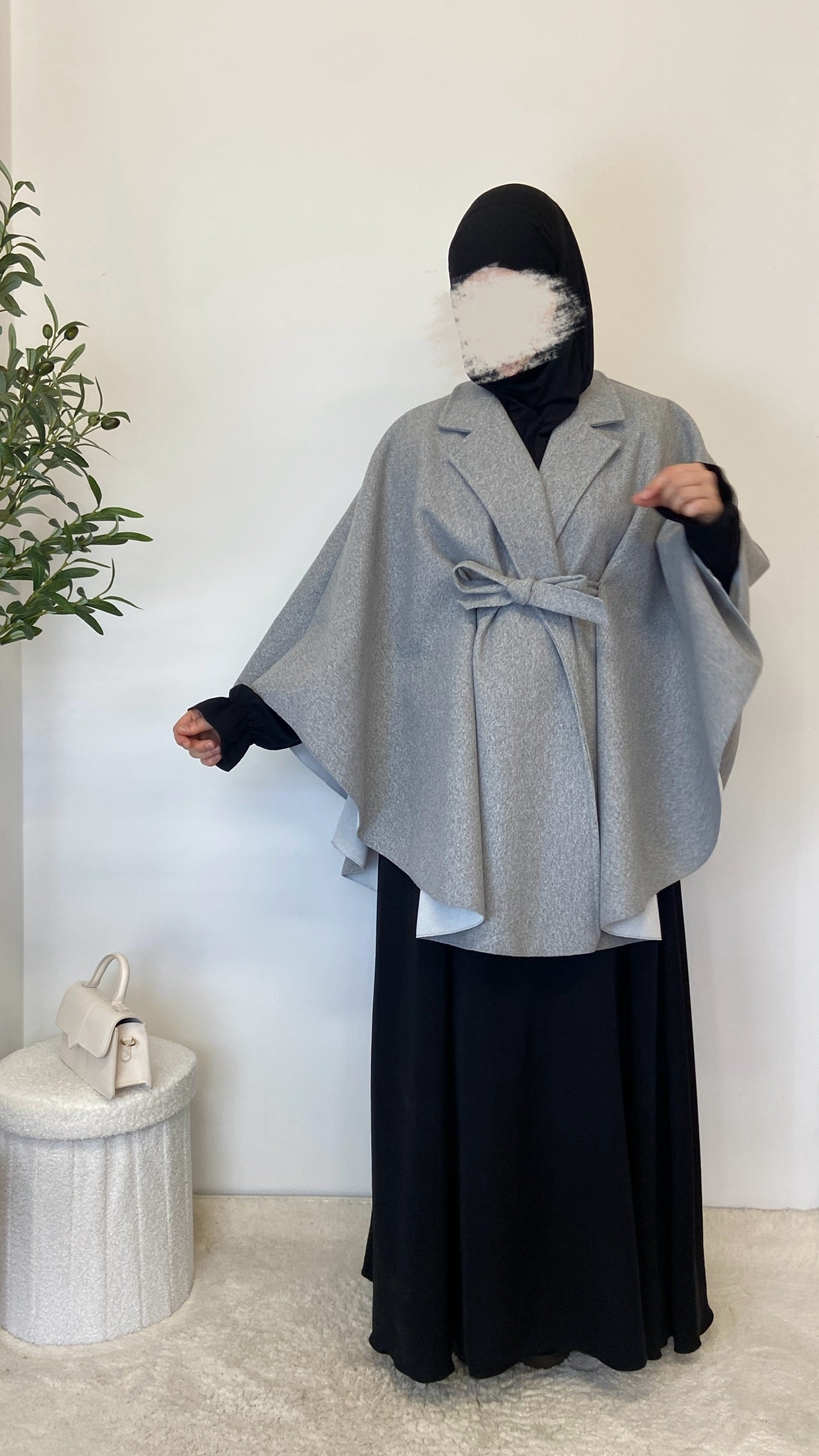 Eleganter Poncho