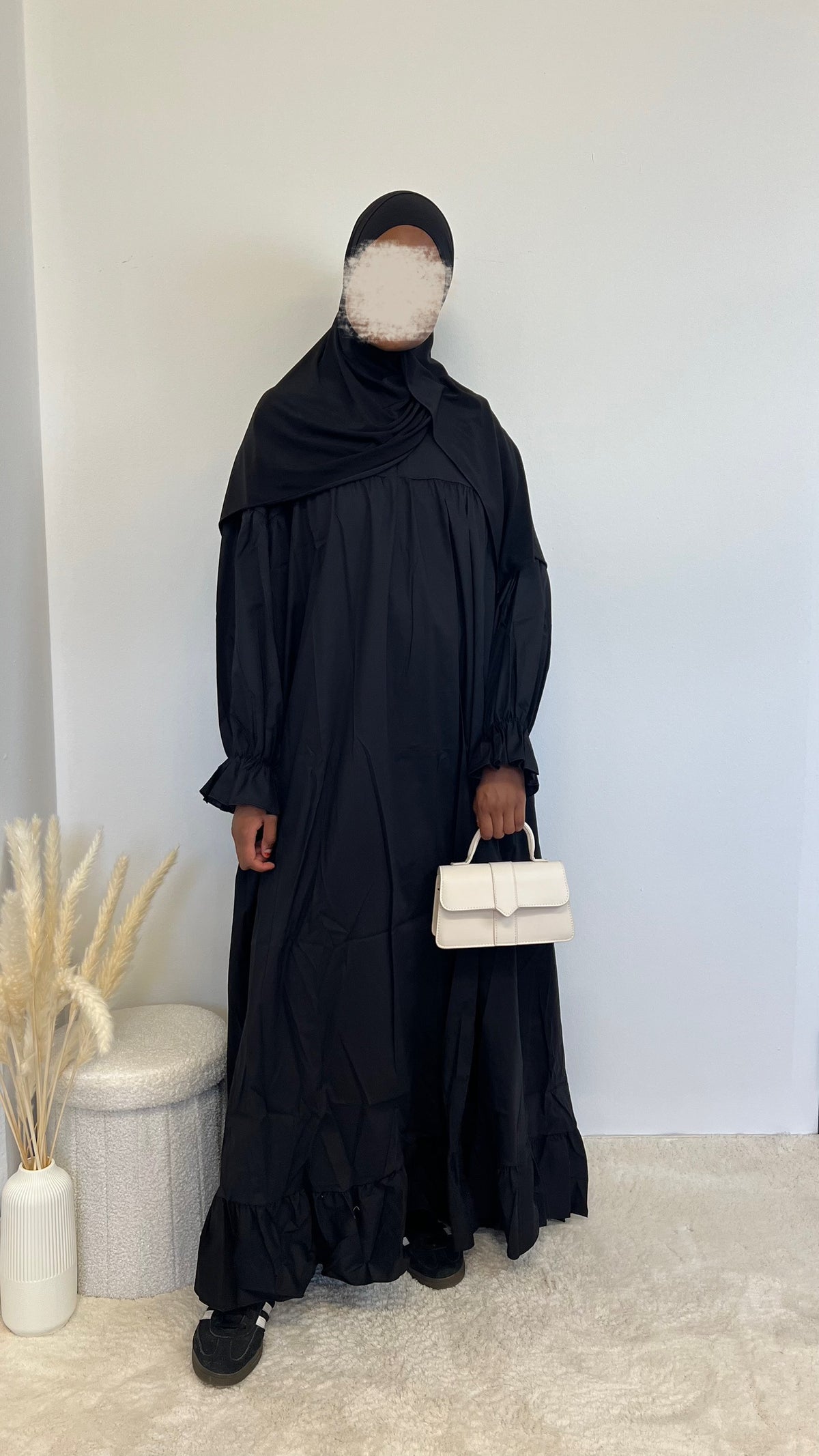 Cotton Abaya „Elegante“ aus Baumwolle