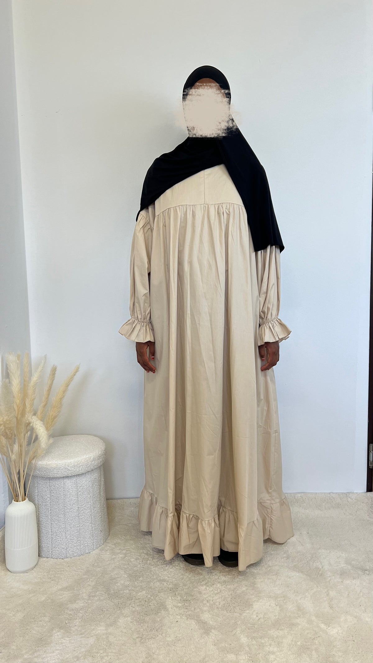 Cotton Abaya „Elegante“ aus Baumwolle