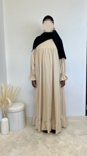 Cotton Abaya „Elegante“ aus Baumwolle