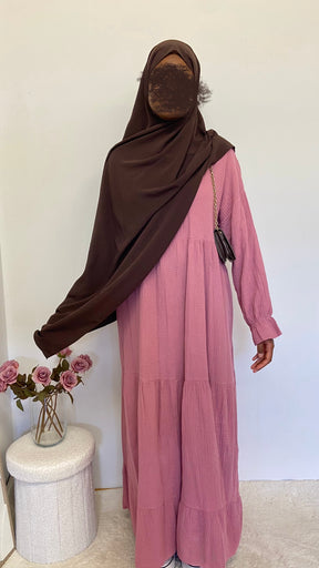 Musselin Stufenkleid